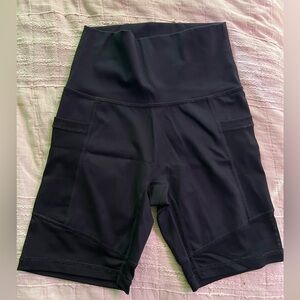 Aerie Black Bike Shorts